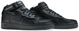 Giày Nike Comme des Garçons x Air Force 1 Mid 'Triple Black' DC3601-001 - Ảnh 3