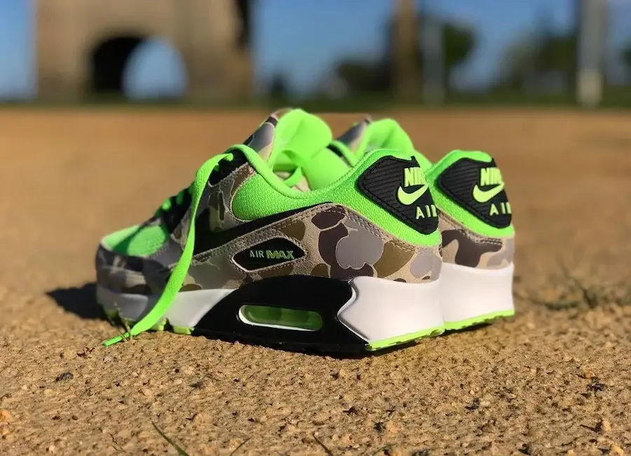 Giày Nike Air Max 90 'Green Camo' CW4039-300 - Ảnh 5