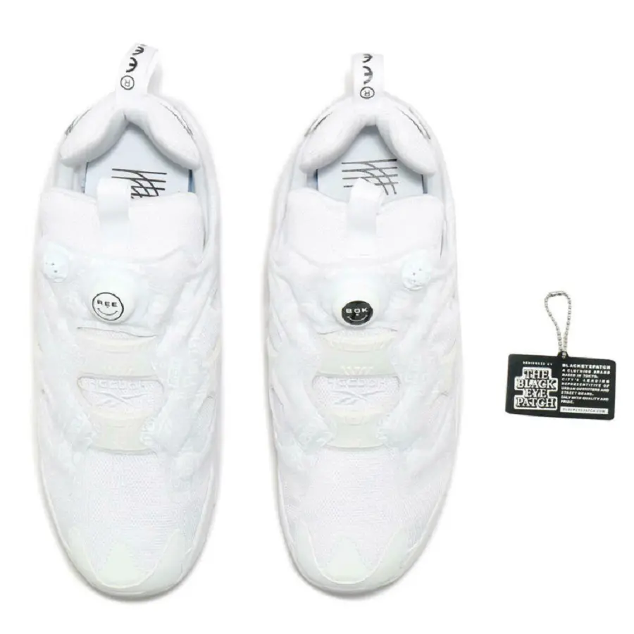 Giày Reebok BlackEyePatch x InstaPump Fury OG ‘White’ FY3075 - Ảnh 3