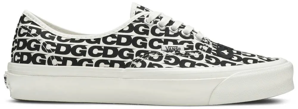 Giày Vans CDG x OG Authentic LX 'Print Blanc De Blanc' VN0A4BV9SHM
