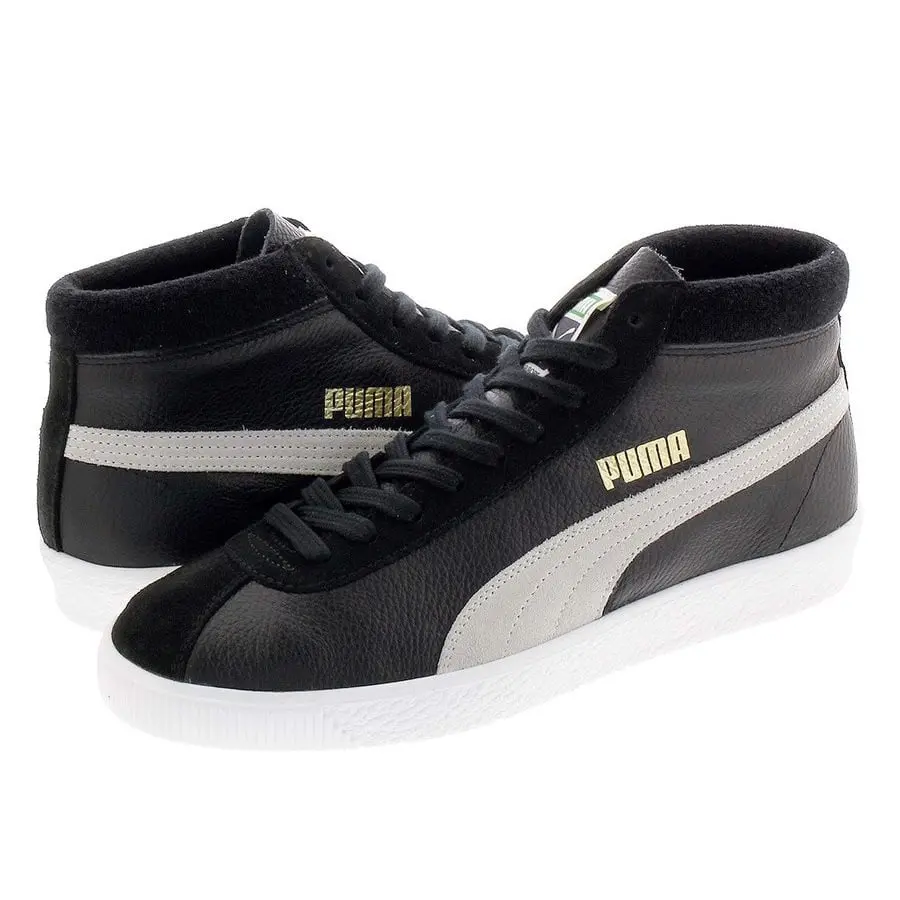 Alternative view of Giày Puma Basket 68 Mid 'Black' 369890-05