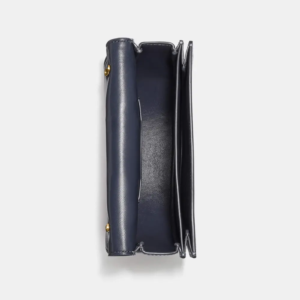 Túi Coach Alie Saddle Bag In Signature Jacquard Midnight Navy C3464-B4RH3 - Ảnh 3