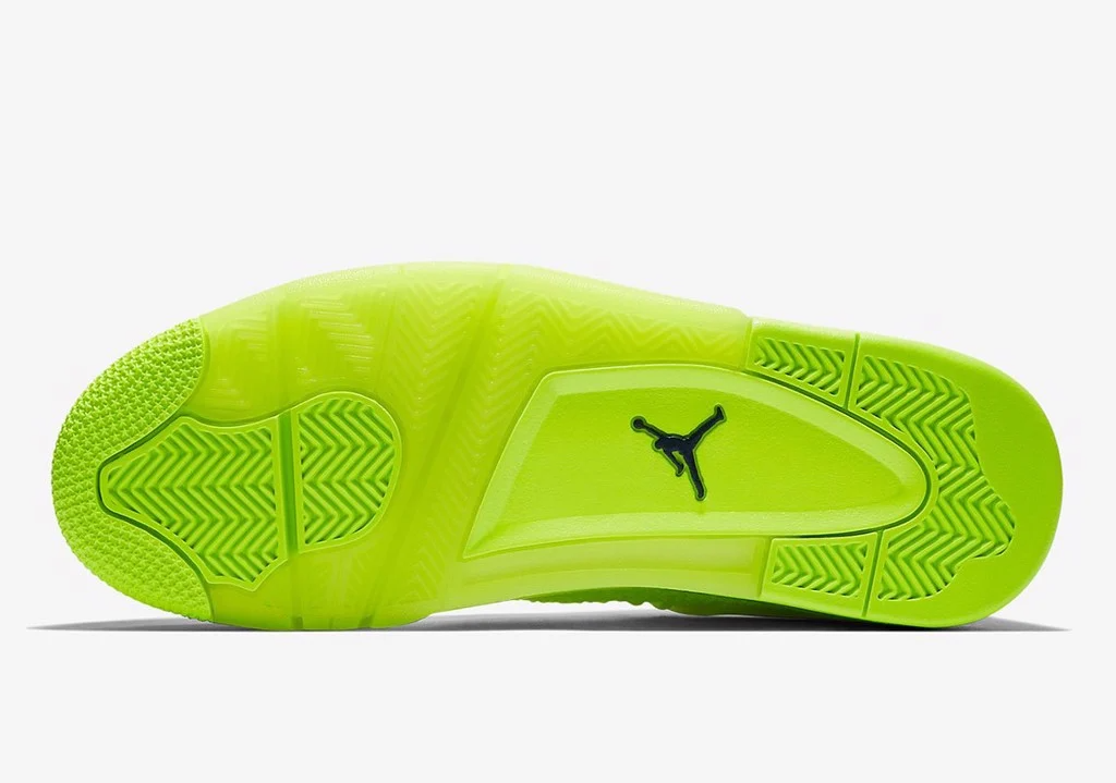 Giày Nike Air Jordan 4 Flyknit 'Volt' AQ3559-700 - Ảnh 5