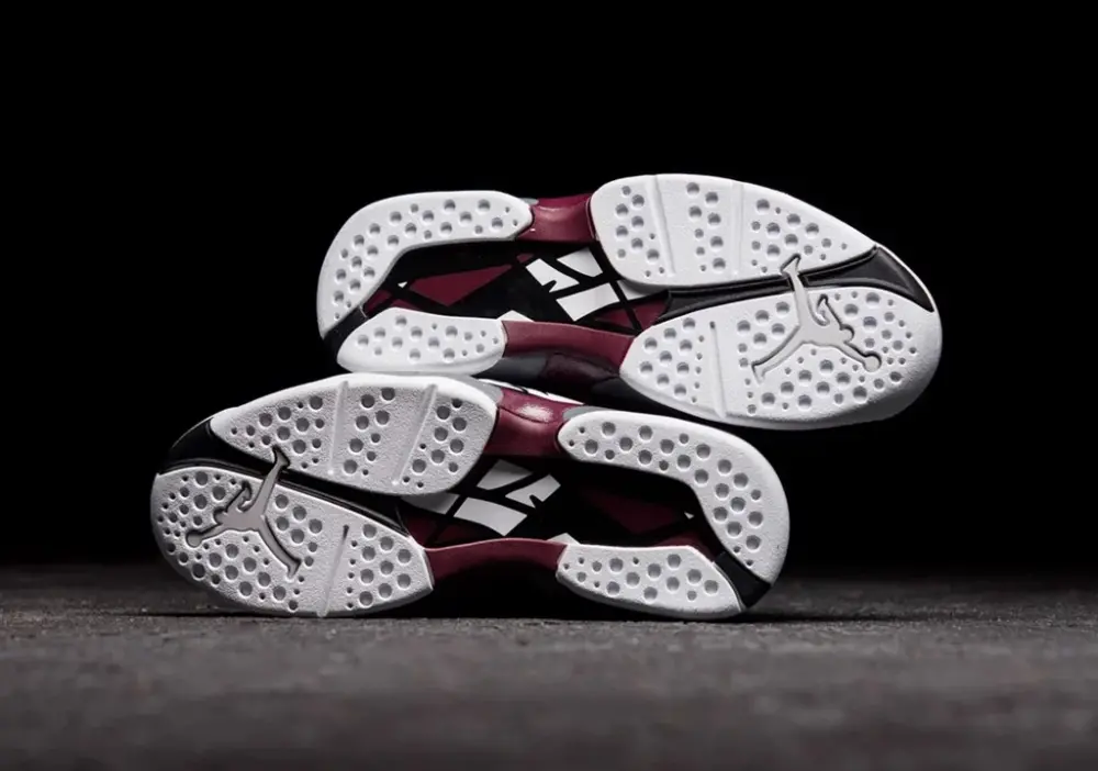 Giày Nike Wmns Air Jordan 8 Retro 'Burgundy' CI1236-104 - Ảnh 7