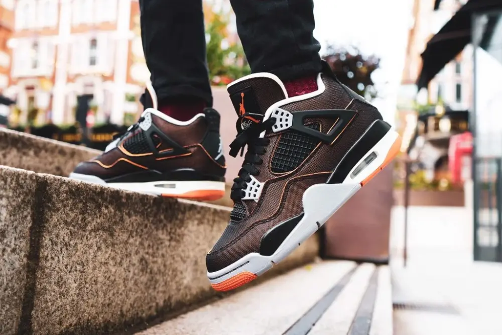 Giày Nike Wmns Air Jordan 4 Retro 'Starfish' CW7183-100 - Ảnh 7