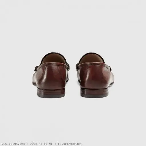 Giày Gucci Horsebit Leather Loafers 307929-BLM00-2140 - Ảnh 5