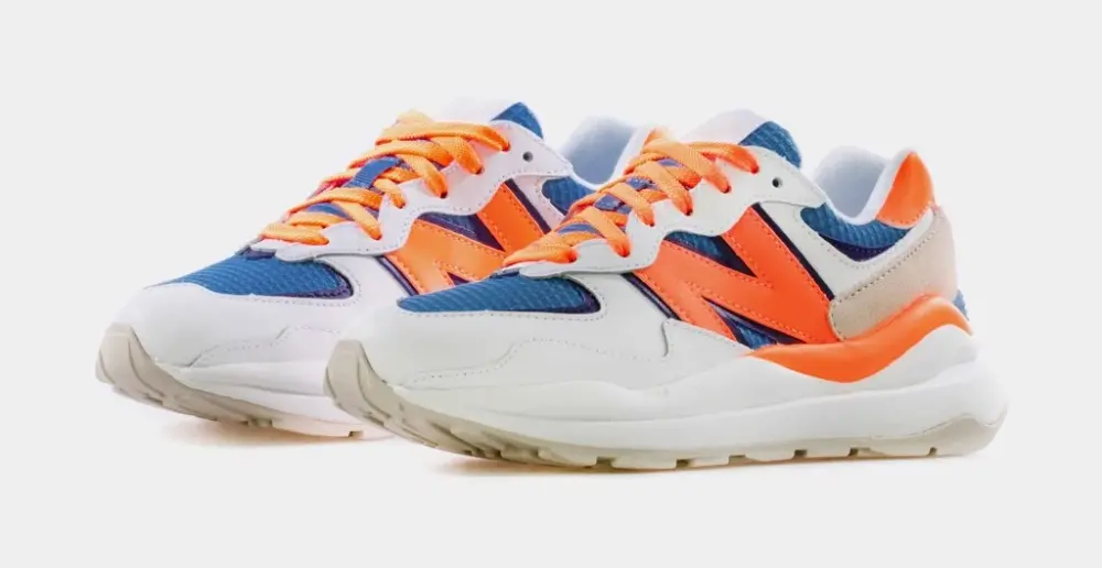 Giày New Balance Wmns 57/40 'White Orange Stellar Blue' W5740SD - Ảnh 3