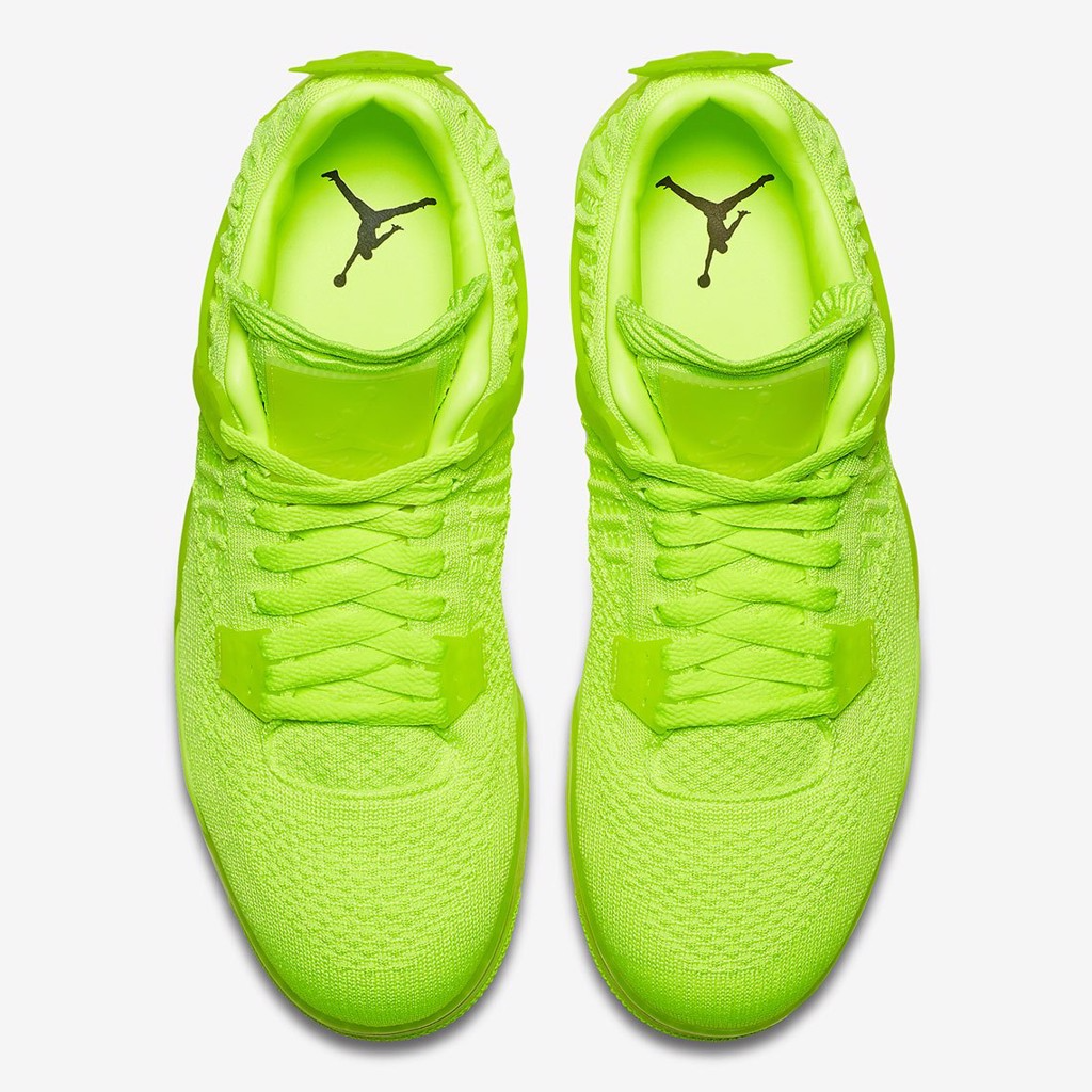 Giày Nike Air Jordan 4 Flyknit 'Volt' AQ3559-700 - Ảnh 2