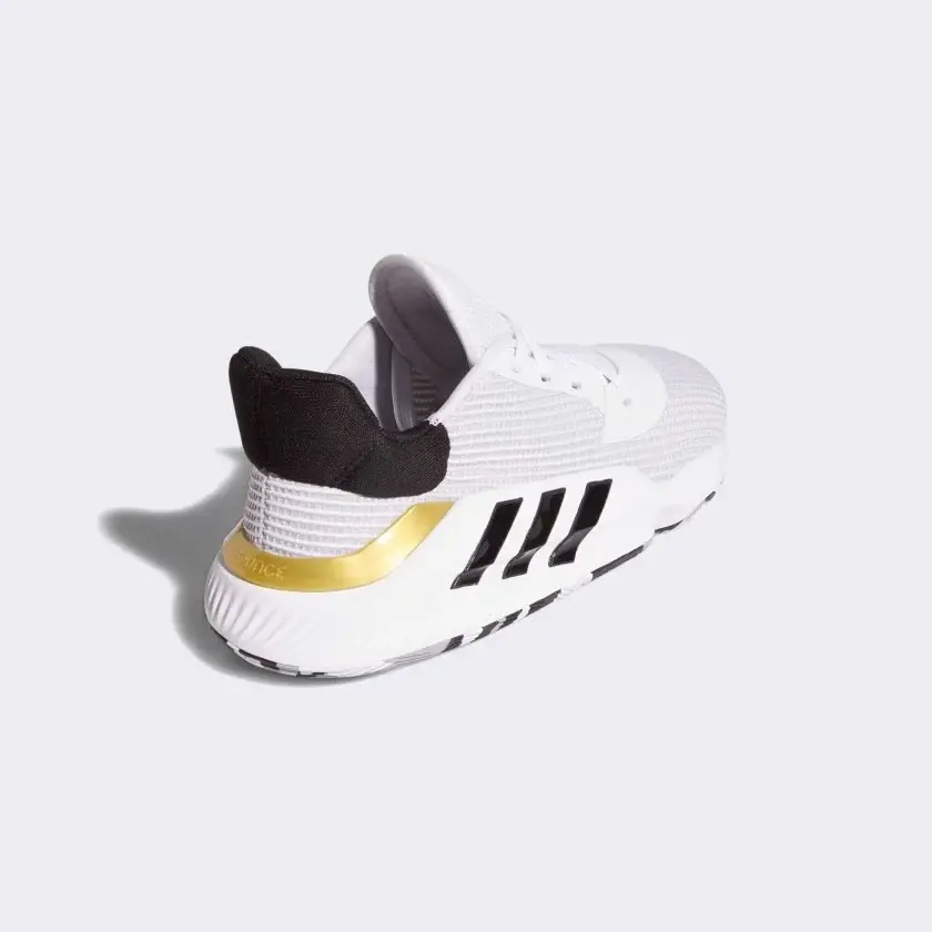 Giày Adidas Pro Bounce 2019 Low 'White Black Gold' EF0472 - Ảnh 5