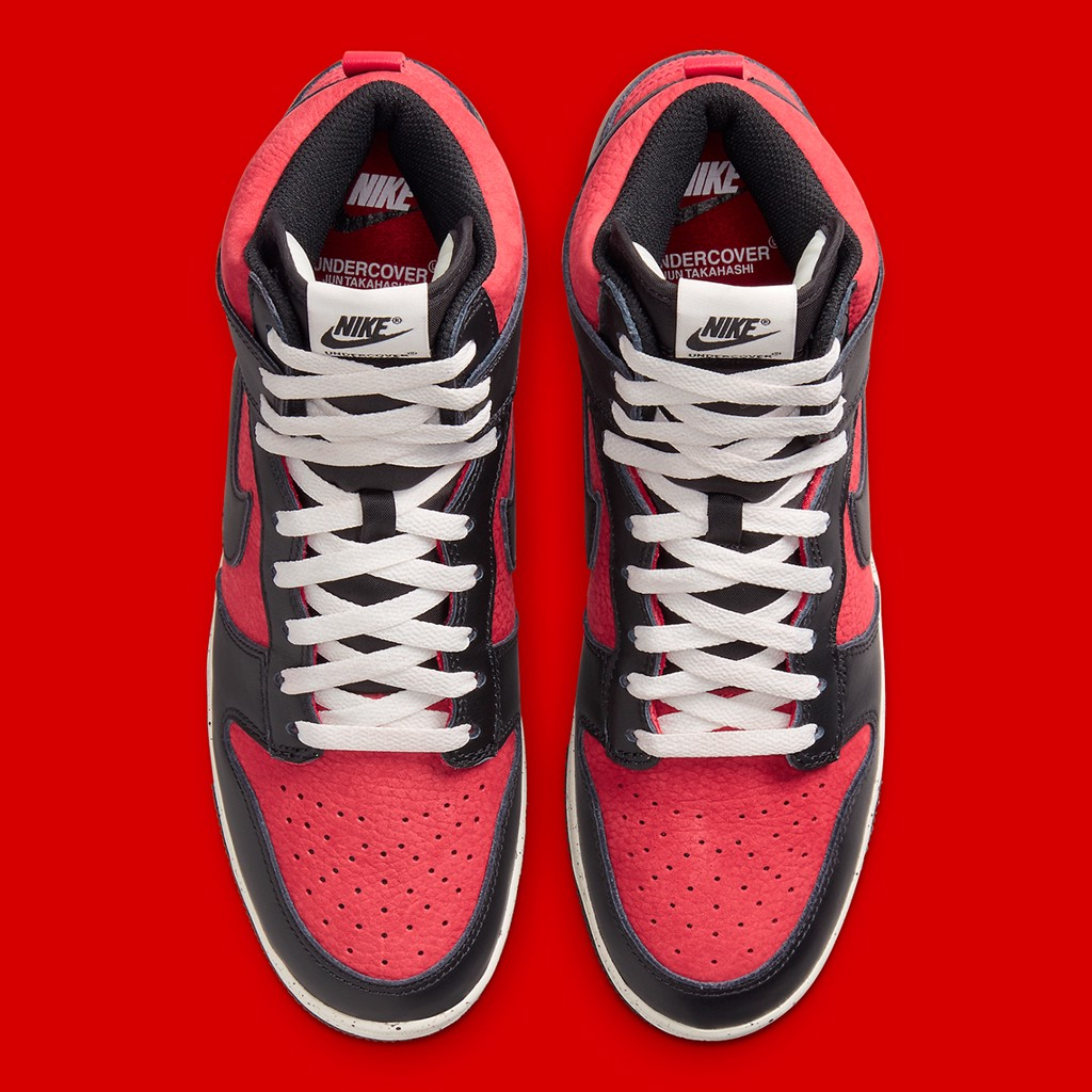Giày Nike Undercover x Dunk High 1985 'UBA' DD9401-600 - Ảnh 7