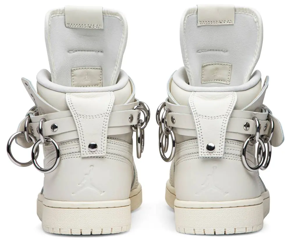 Giày Nike Comme des Garçons x Air Jordan 1 Retro Strap High 'White' CN5738-100 - Ảnh 4