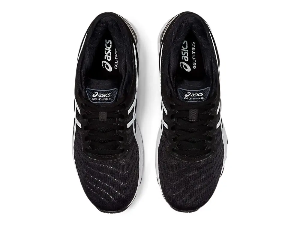 Giày ASICS Gel Nimbus 22 'White Black' 1011A680-100 - Ảnh 4