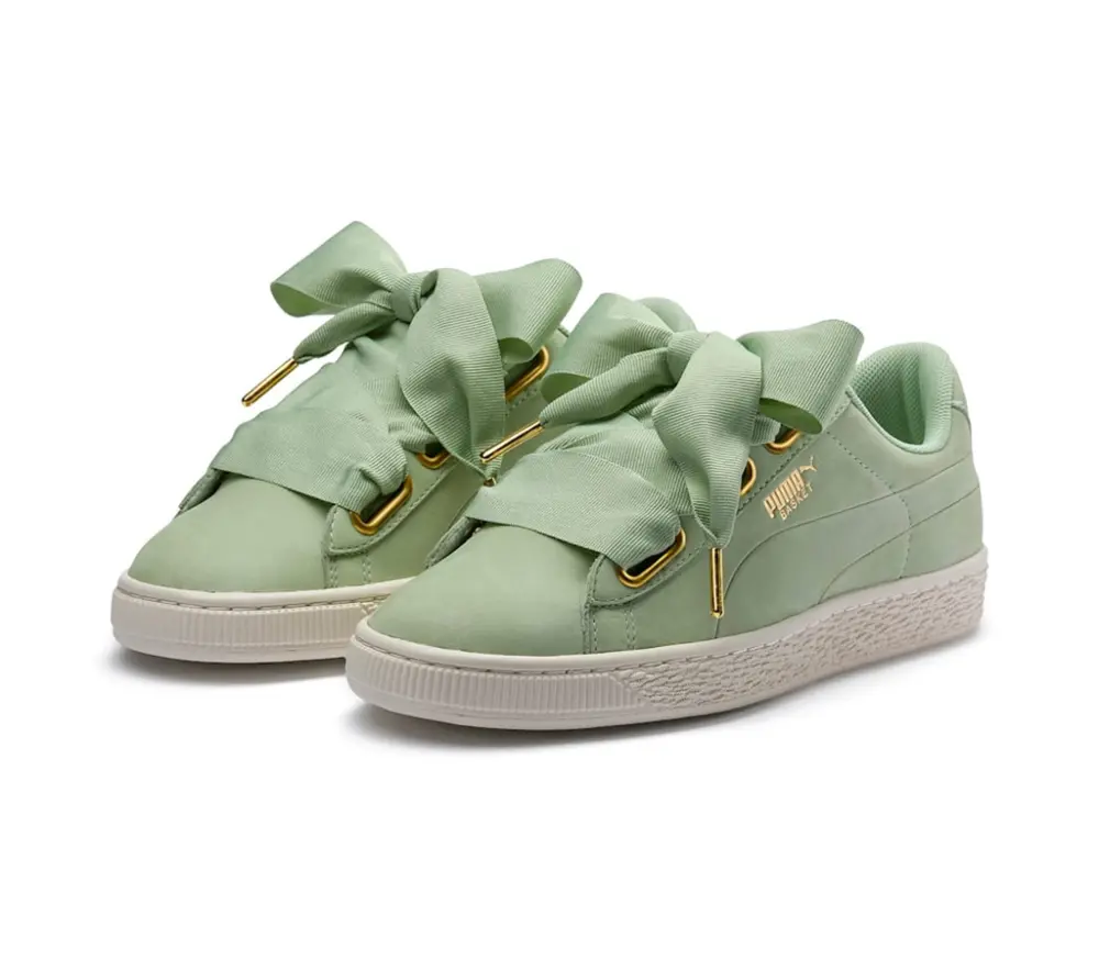 Giày Puma Wmns Basket Bow 'Matcha' 369645-02 - Ảnh 4