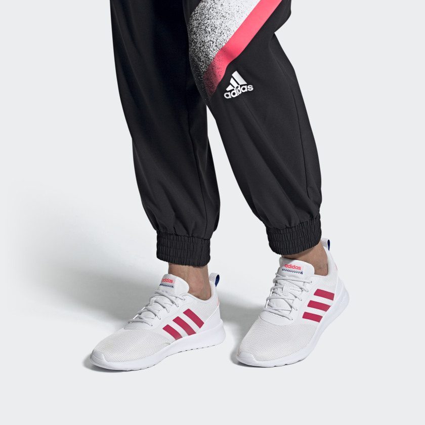 Giày Adidas Wmns QT Racer 2.0 'White Power Pink' FW7280 - Ảnh 6