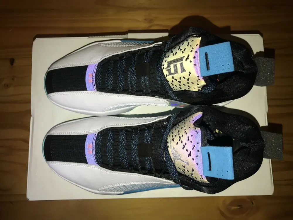Giày Nike Guo Ailun x Air Jordan 35 GS 'Morpho' DD1589-100 - Ảnh 4
