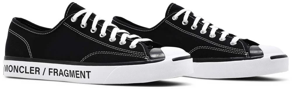 Giày Converse Fragment Design x Moncler x Jack Purcell 'Black' 172321C - Ảnh 2