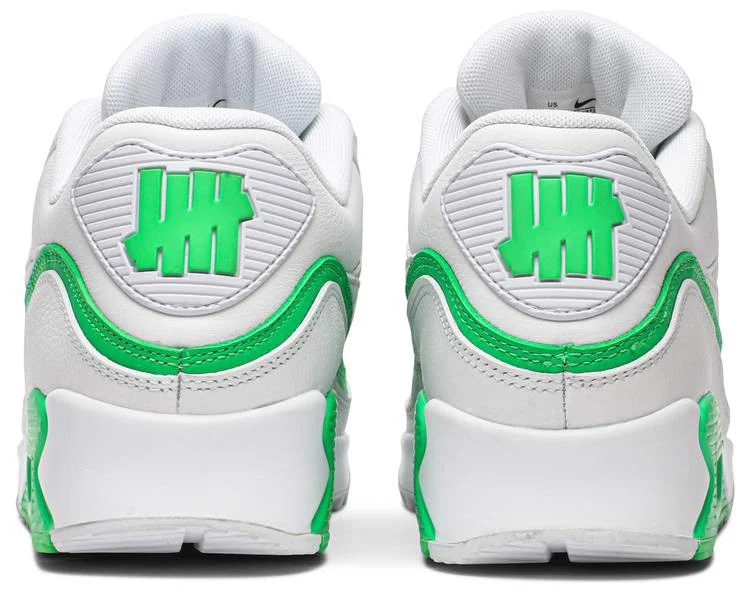 Giày Nike Undefeated x Air Max 90 'White Green Spark' CJ7197-104 - Ảnh 5