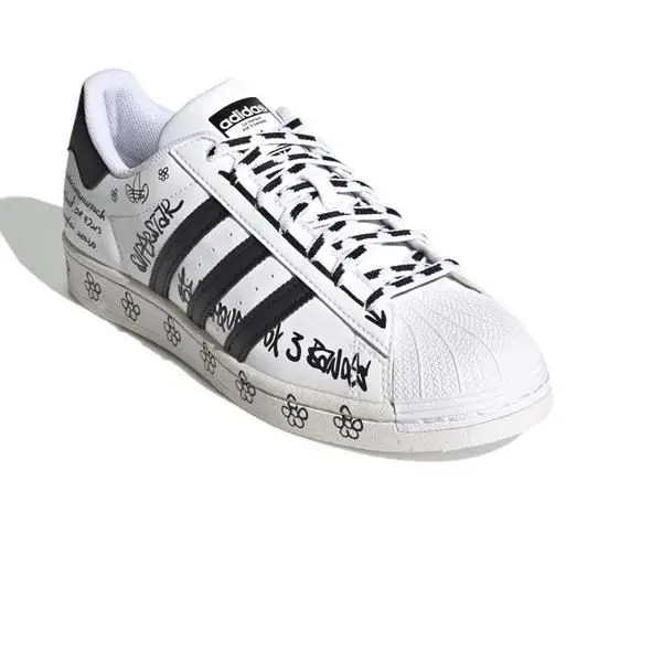 Alternative view of Giày Adidas Superstar 'Sharpie Pack Graffiti White Black' GV9804