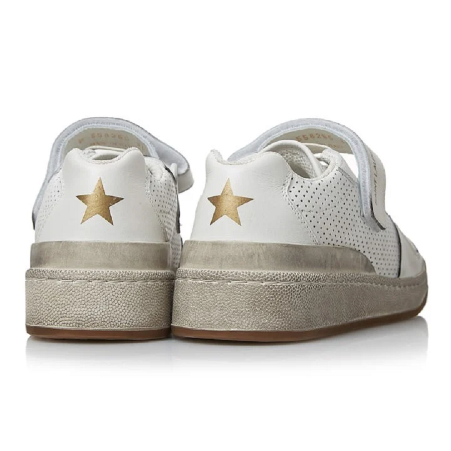 Giày Saint Laurent Pedro SL24 Leather Velcro Sneakers 558255-04L10-9030 - Ảnh 6