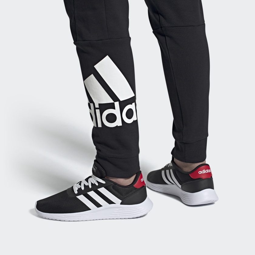 Giày Adidas Lite Racer 2.0 'Core Black Scarlet' FW1722 - Ảnh 3