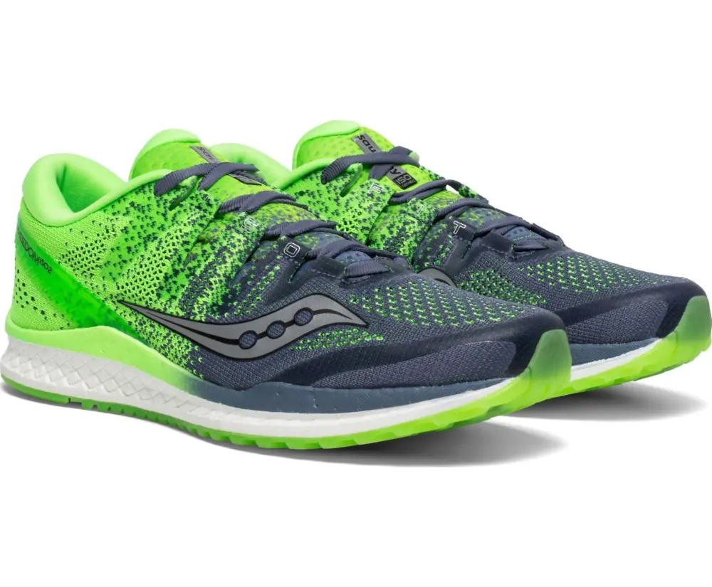 Alternative view of Giày Saucony Freedom ISO 2 'Grey Slime' S20440-4
