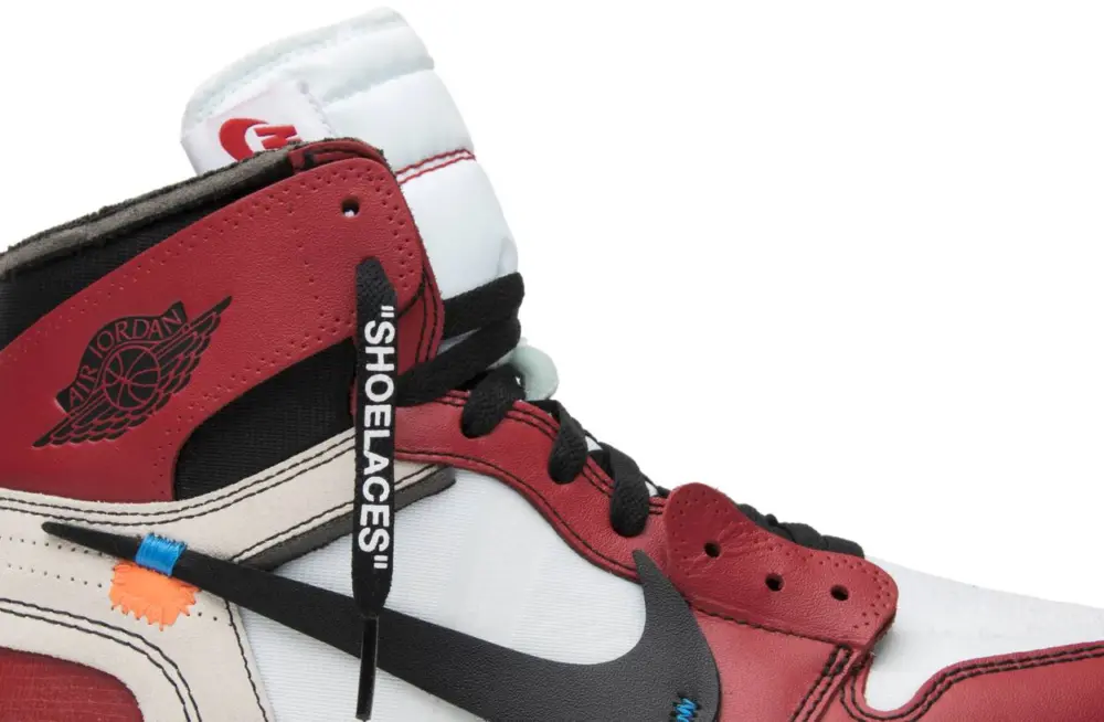 Giày Nike Off-White x Air Jordan 1 Retro High OG 'Chicago' AA3834-101 - Ảnh 7