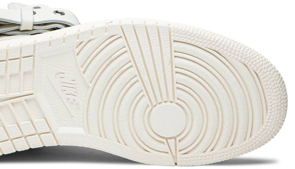 Giày Nike Comme des Garçons x Air Jordan 1 Retro Strap High 'White' CN5738-100 - Ảnh 3