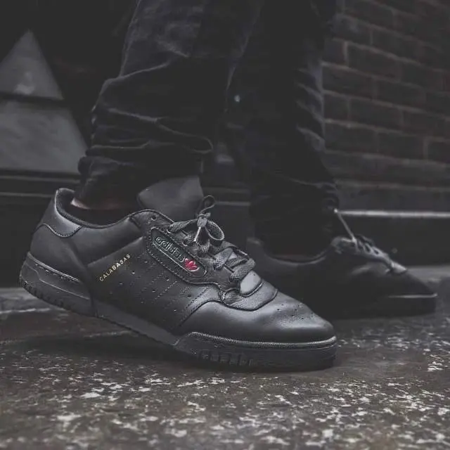 Giày Adidas Yeezy Powerphase Calabasas 'Core Black' CG6420 - Ảnh 3