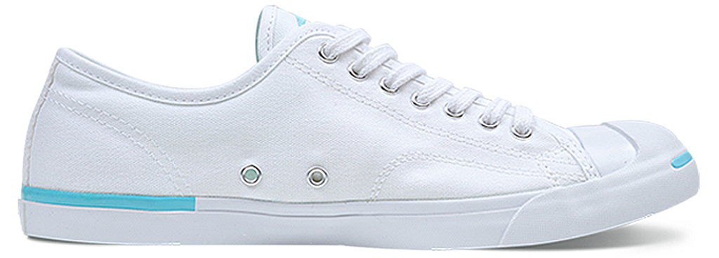 Giày Converse Jack Purcell Low Canvas 'White Blue' 160817C