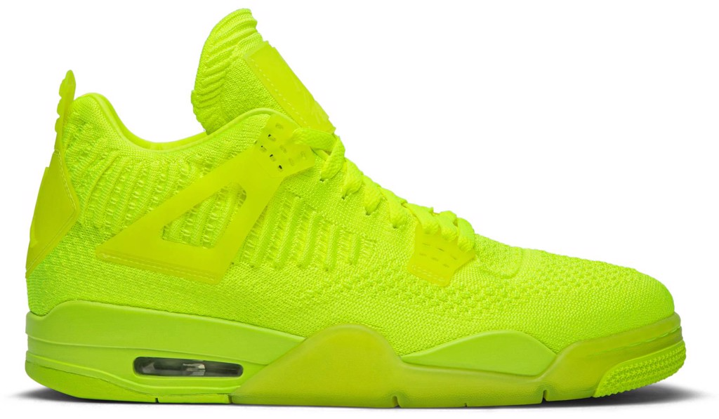 Giày Nike Air Jordan 4 Flyknit 'Volt' AQ3559-700