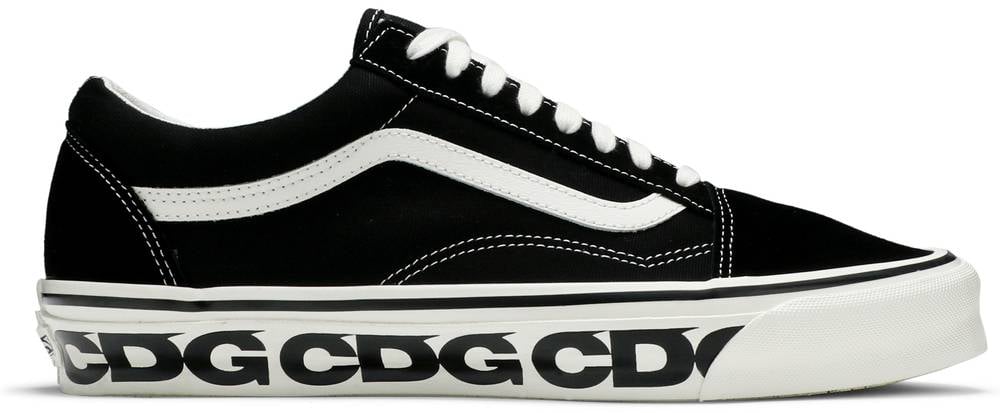 Giày Vans Comme des Garçons x OG Old Skool LX 'Sidewall' VN0A4P3X60E