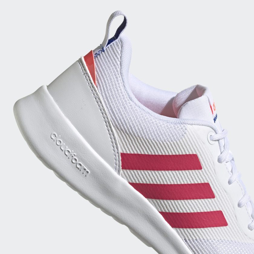 Giày Adidas Wmns QT Racer 2.0 'White Power Pink' FW7280 - Ảnh 3