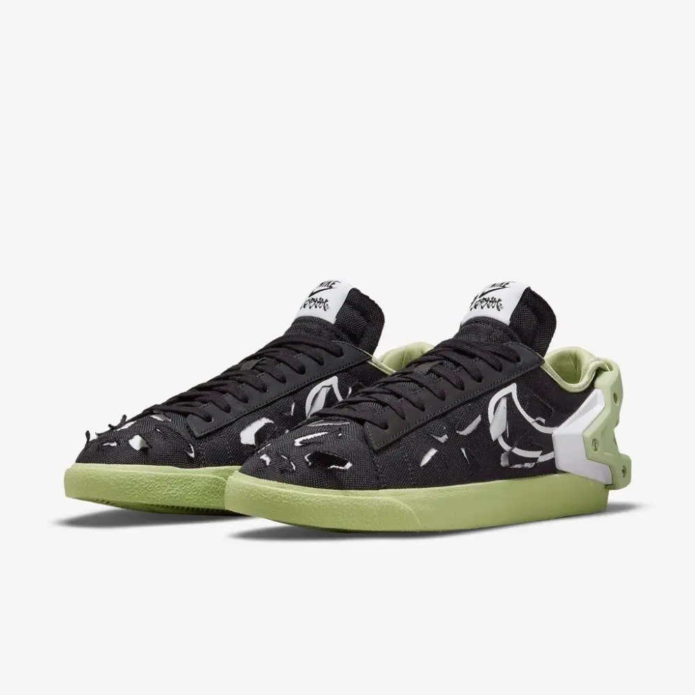 Giày Nike Acronym x Blazer Low 'Black Olive Aura' DO9373-001 - Ảnh 5