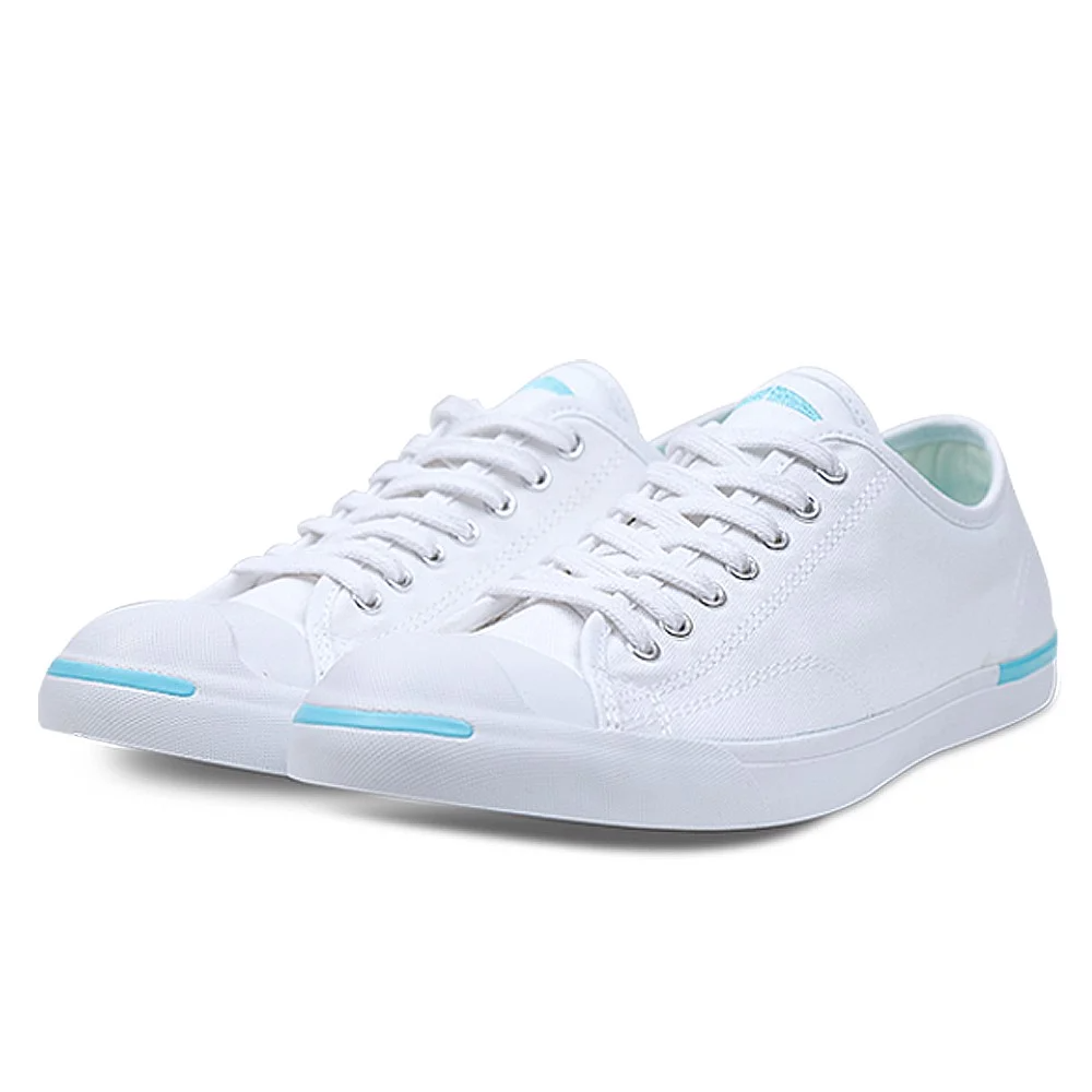 Giày Converse Jack Purcell Low Canvas 'White Blue' 160817C - Ảnh 3