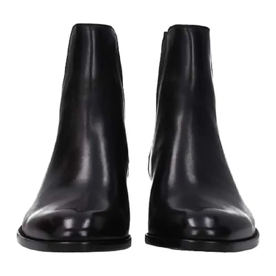 Giày Saint Laurent Wyatt Chelsea Boots In Smooth Leather 'Black' 6341941YL001000 - Ảnh 5