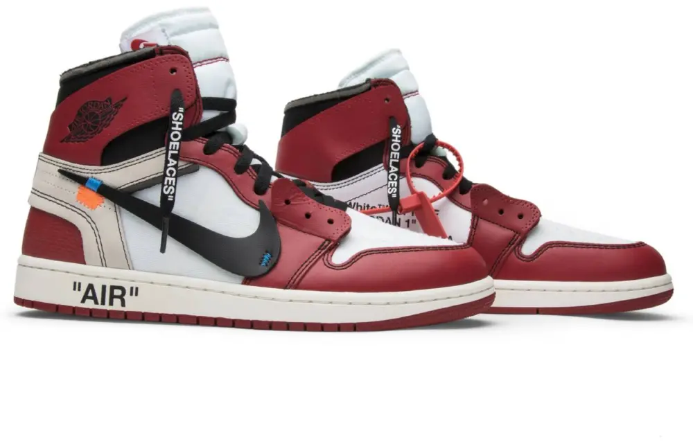 Giày Nike Off-White x Air Jordan 1 Retro High OG 'Chicago' AA3834-101 - Ảnh 6