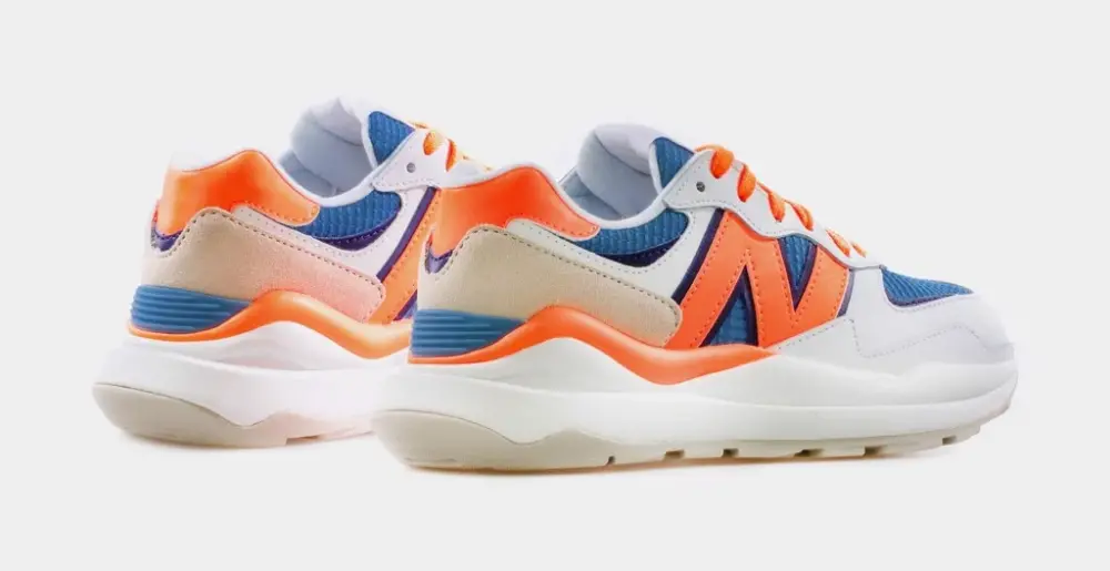 Giày New Balance Wmns 57/40 'White Orange Stellar Blue' W5740SD - Ảnh 4
