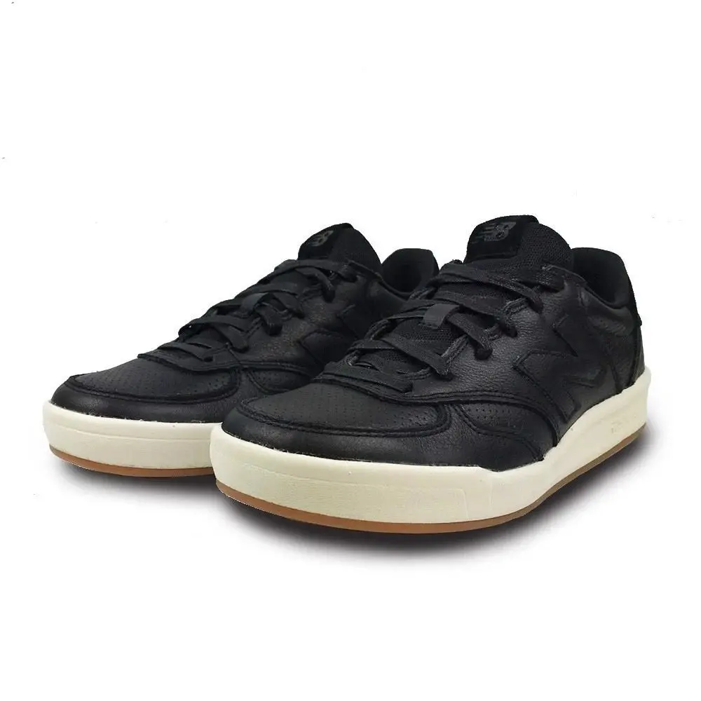 Alternative view of Giày New Balance 300 Leather 'Black Gum' CRT300LED