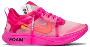 Giày Nike Off-White x Zoom Fly SP 'Tulip Pink' AJ4588-600