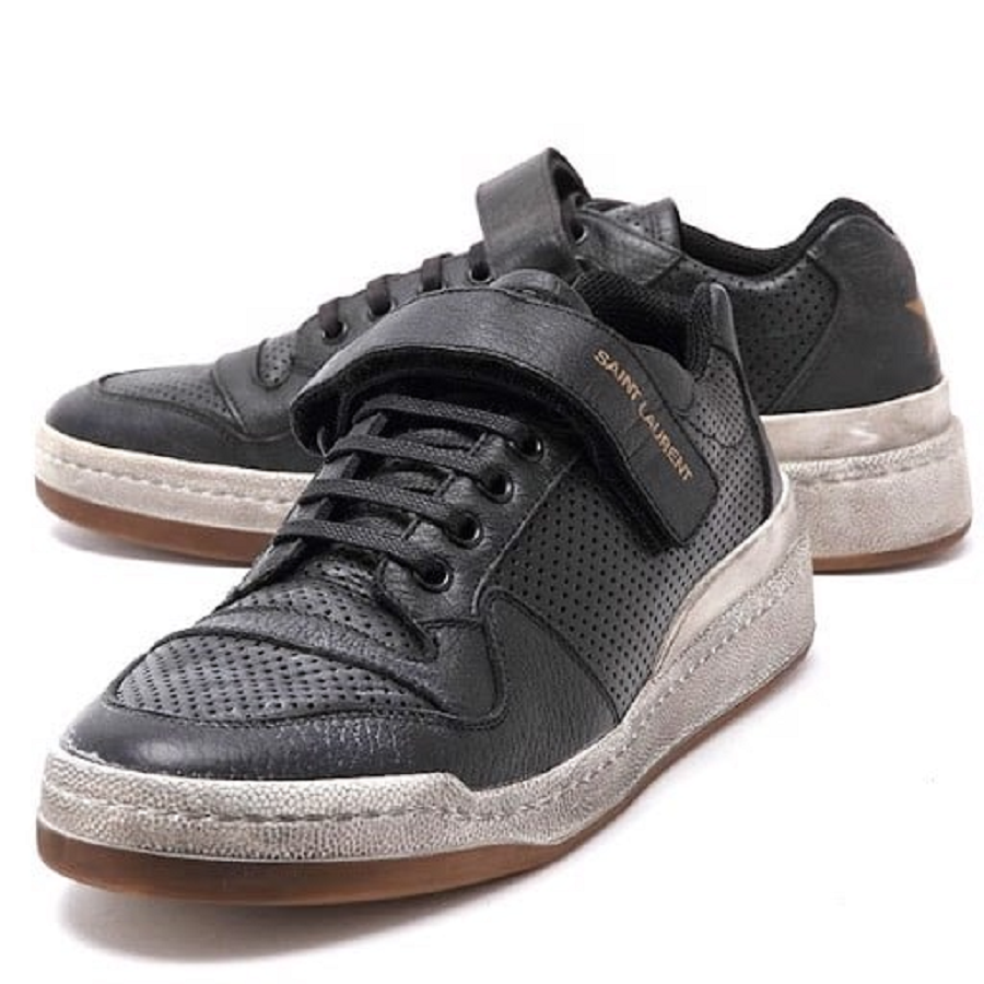 Giày Saint Laurent SL24 Men's Mid Top 557624-04L10-1000 - Ảnh 5