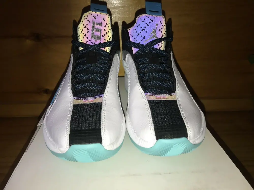 Giày Nike Guo Ailun x Air Jordan 35 GS 'Morpho' DD1589-100 - Ảnh 3