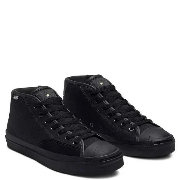 Giày Converse Alexis Sablone x Jack Purcell Pro Mid 'Black Enamel Red' 168793C - Ảnh 4