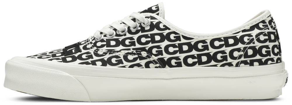 Giày Vans CDG x OG Authentic LX 'Print Blanc De Blanc' VN0A4BV9SHM - Ảnh 2