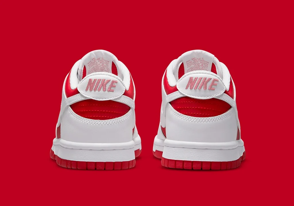 Giày Nike Dunk Low 'White University Red' DD1391-600 - Ảnh 10
