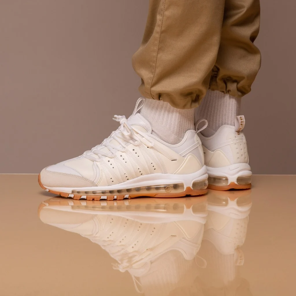Giày Nike CLOT x Air Max 97 Haven 'White Gum' AO2134-100 - Ảnh 4