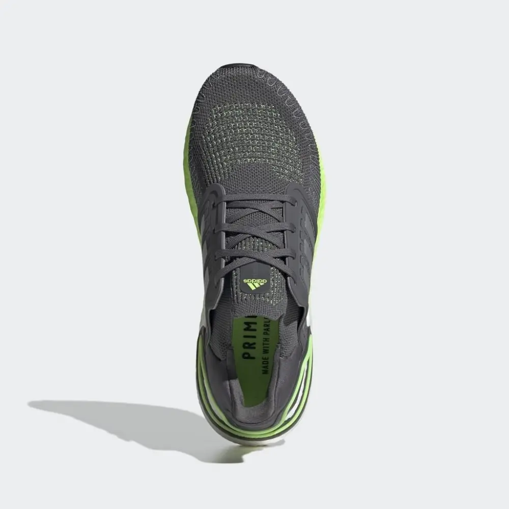 Giày Adidas UltraBoost 20 'Grey Signal Green' FV8317 - Ảnh 4