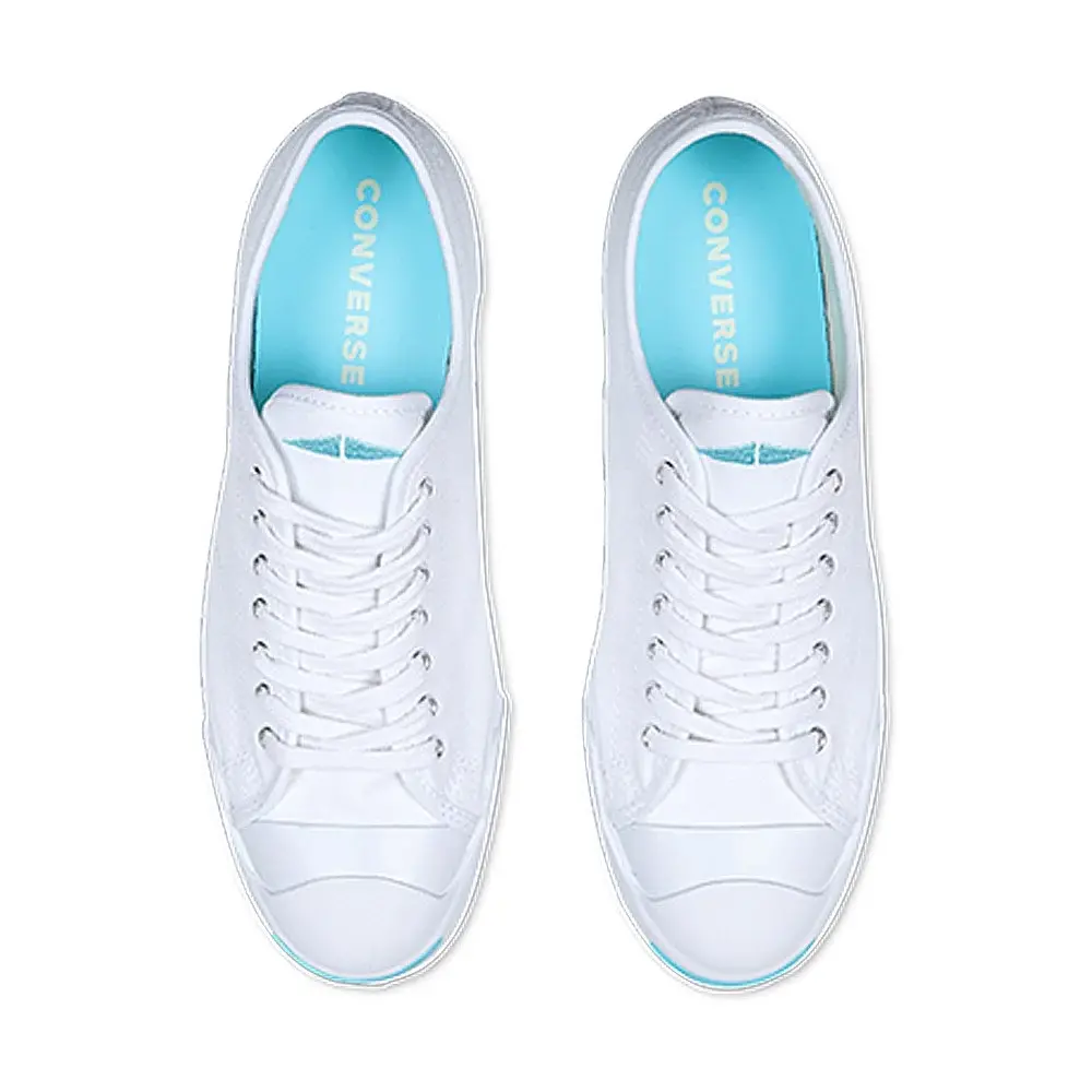 Alternative view of Giày Converse Jack Purcell Low Canvas 'White Blue' 160817C