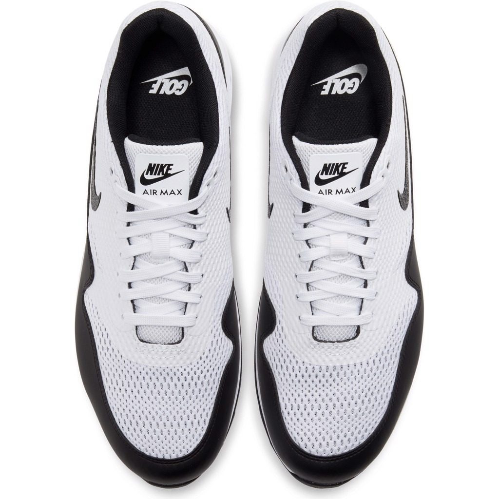 Giày Golf Nike Air Max 1 Golf 'White Black' CI7576-100 - Ảnh 6
