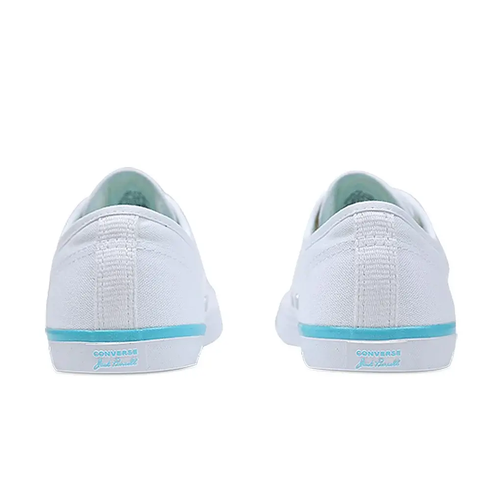 Giày Converse Jack Purcell Low Canvas 'White Blue' 160817C - Ảnh 5