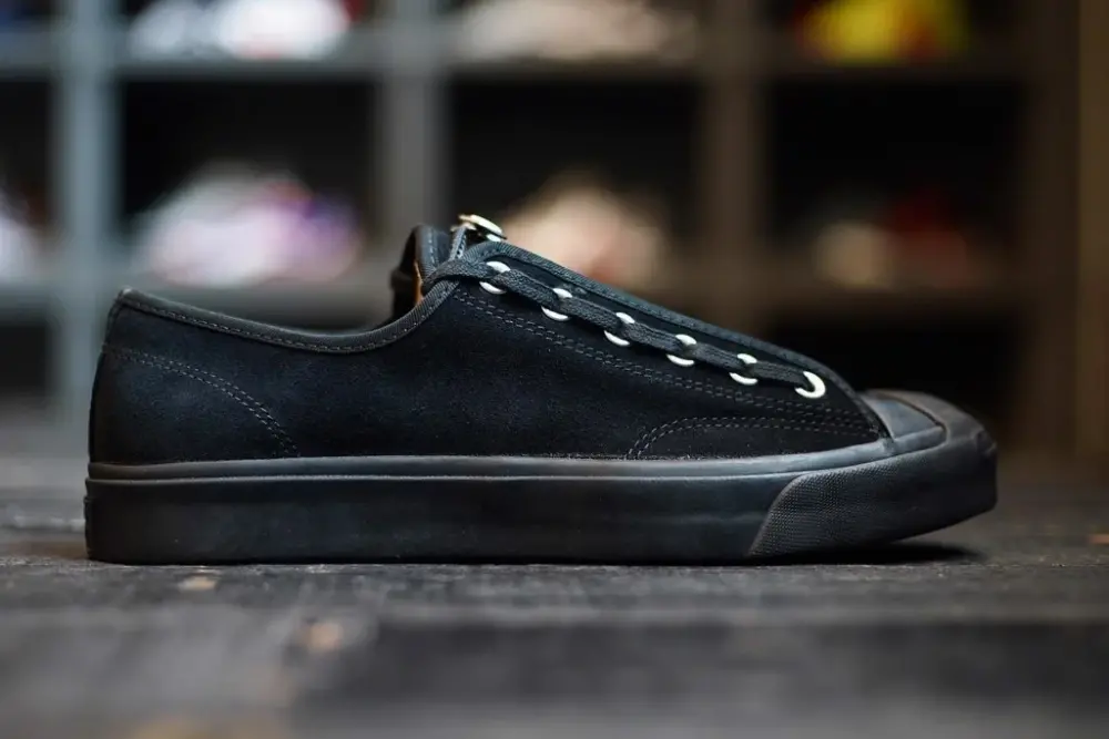 Alternative view of Giày Converse Jack Purcell Zip 'Black' 168703C